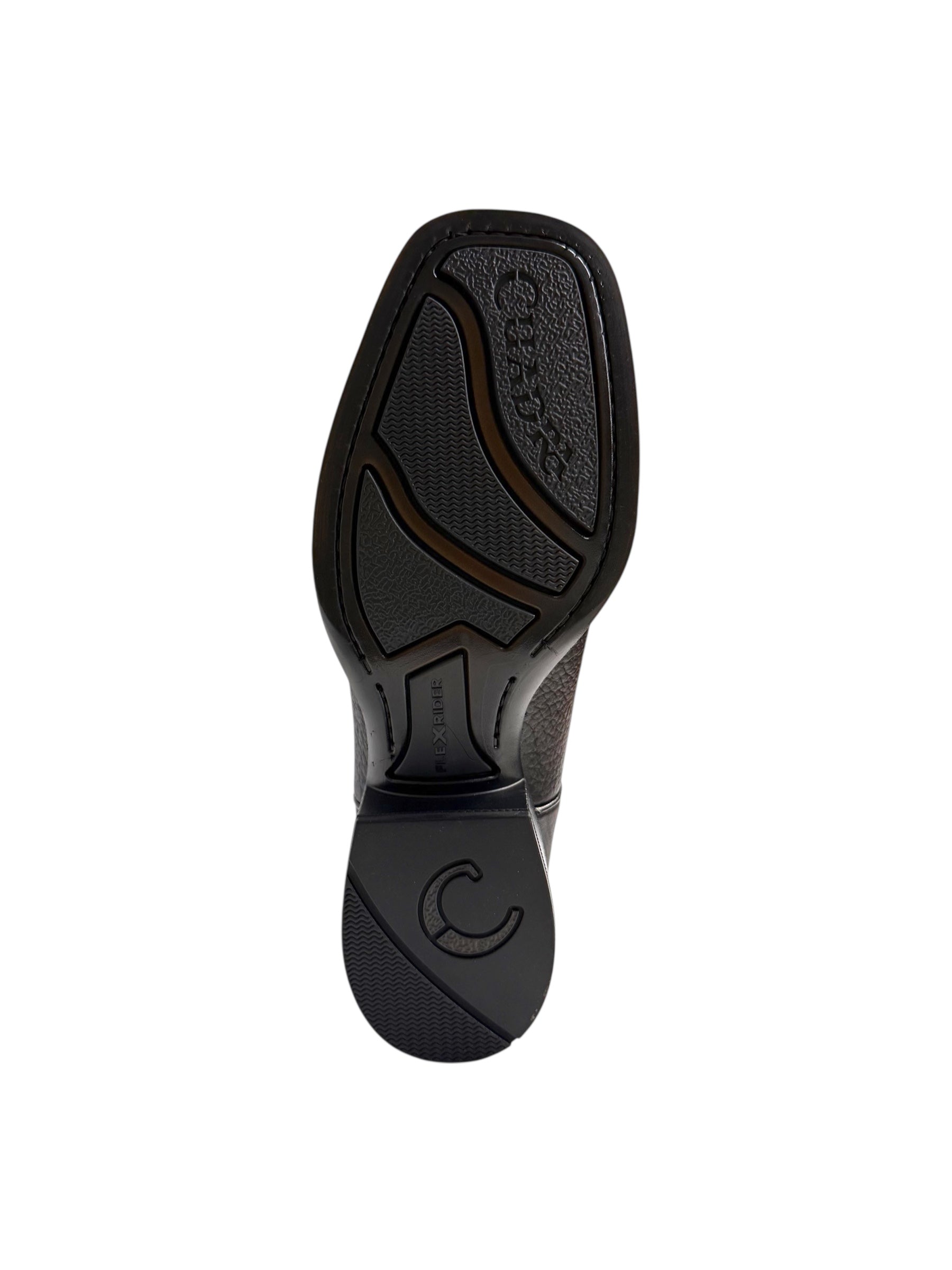 Cuadra FlexRider American Bison Chocolate Embriodery Square Toe - CU983