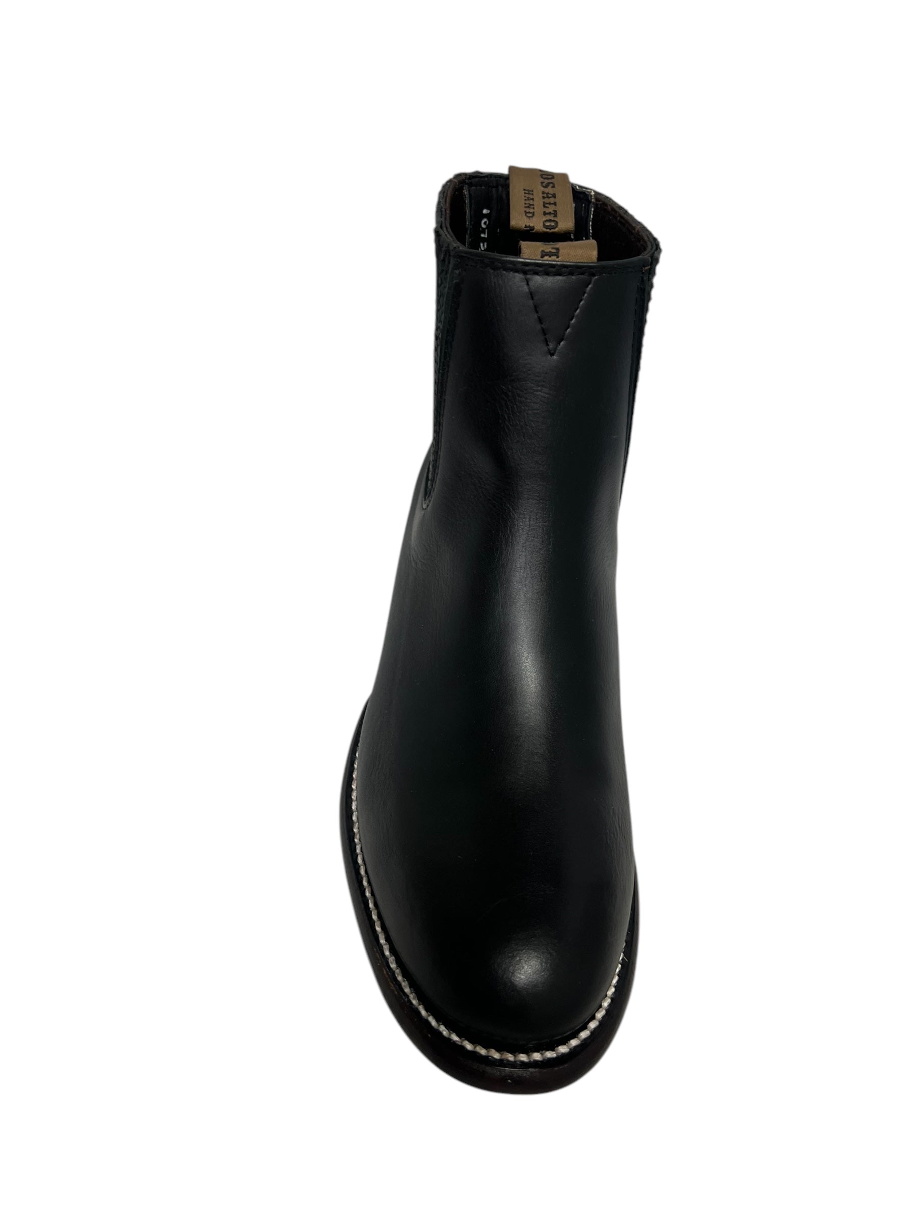 Los Altos Charro Ankle Boot Oval Black - 50B2105