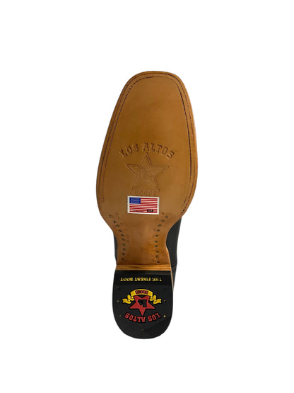 Los Altos Rodeo Toe Grisly Black - 8122705