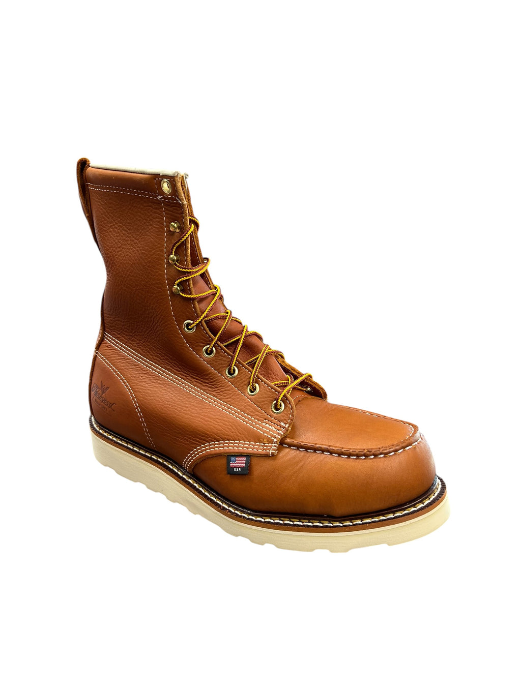 Thorogood American 8” Tobacco Steel Toe - 804-4208