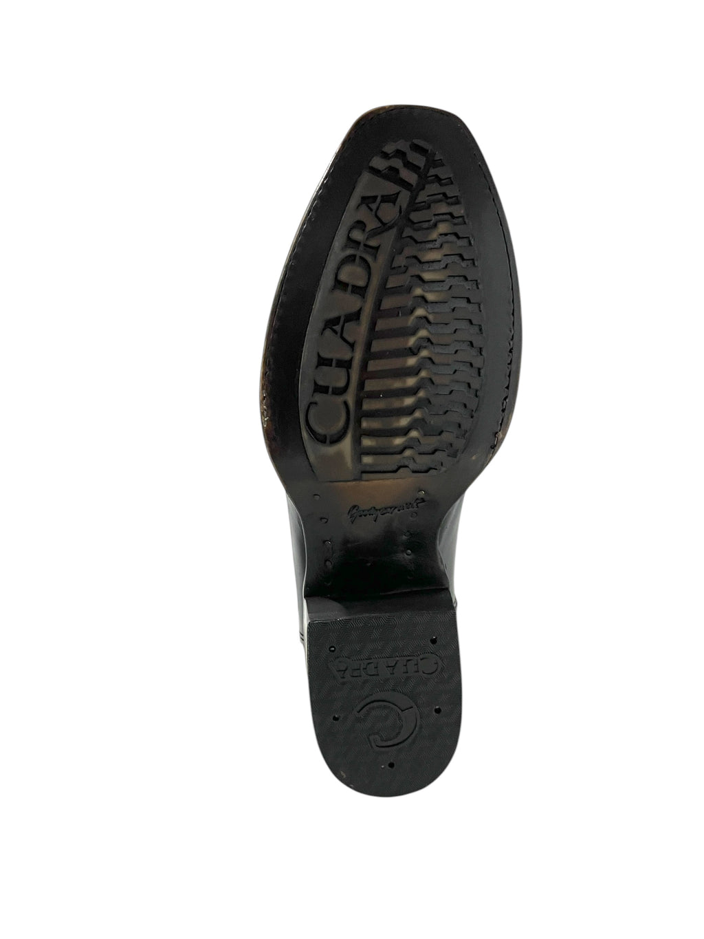 Cuadra Black Stingray Narrow Square Toe - CU783