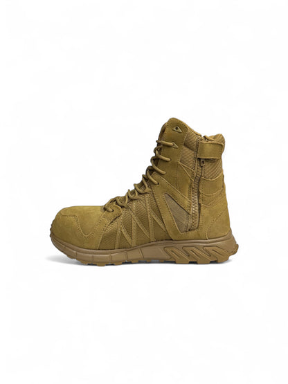Reebok Trail Grip Tactical Size Zipper 8" composite Work Boots - RB3460