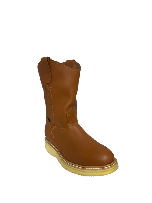 Establo Anilina Leather Honey Pull Up Work Boot - 553-11