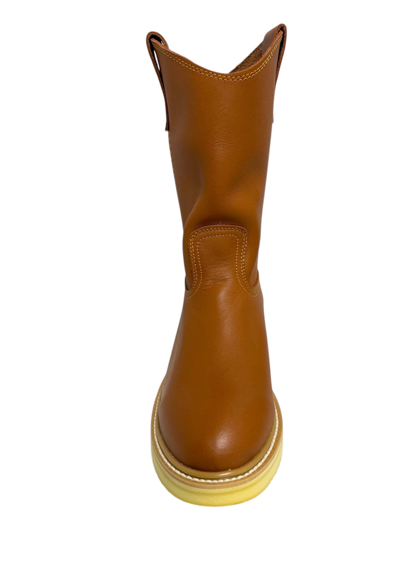 Establo Anilina Leather Honey Pull Up Work Boot - 553-11