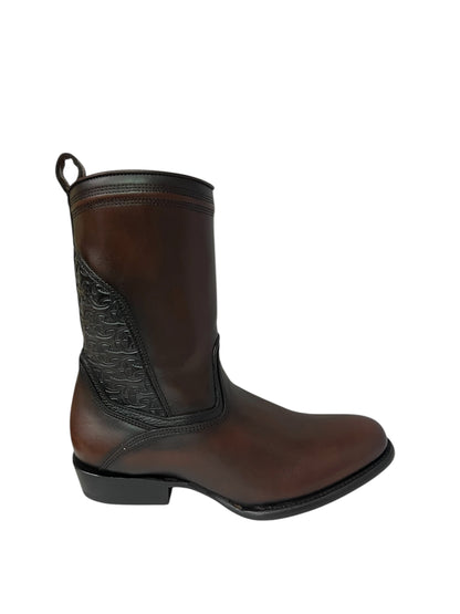 Cuadra Casual Pull Up Laser & Zipper J Toe Shedron - CU860