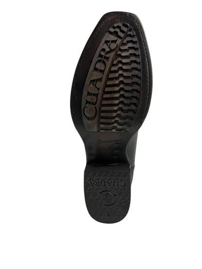 Cuadra Caiman Belly Plunge Laser & Woven Narrow Square Toe - CU805