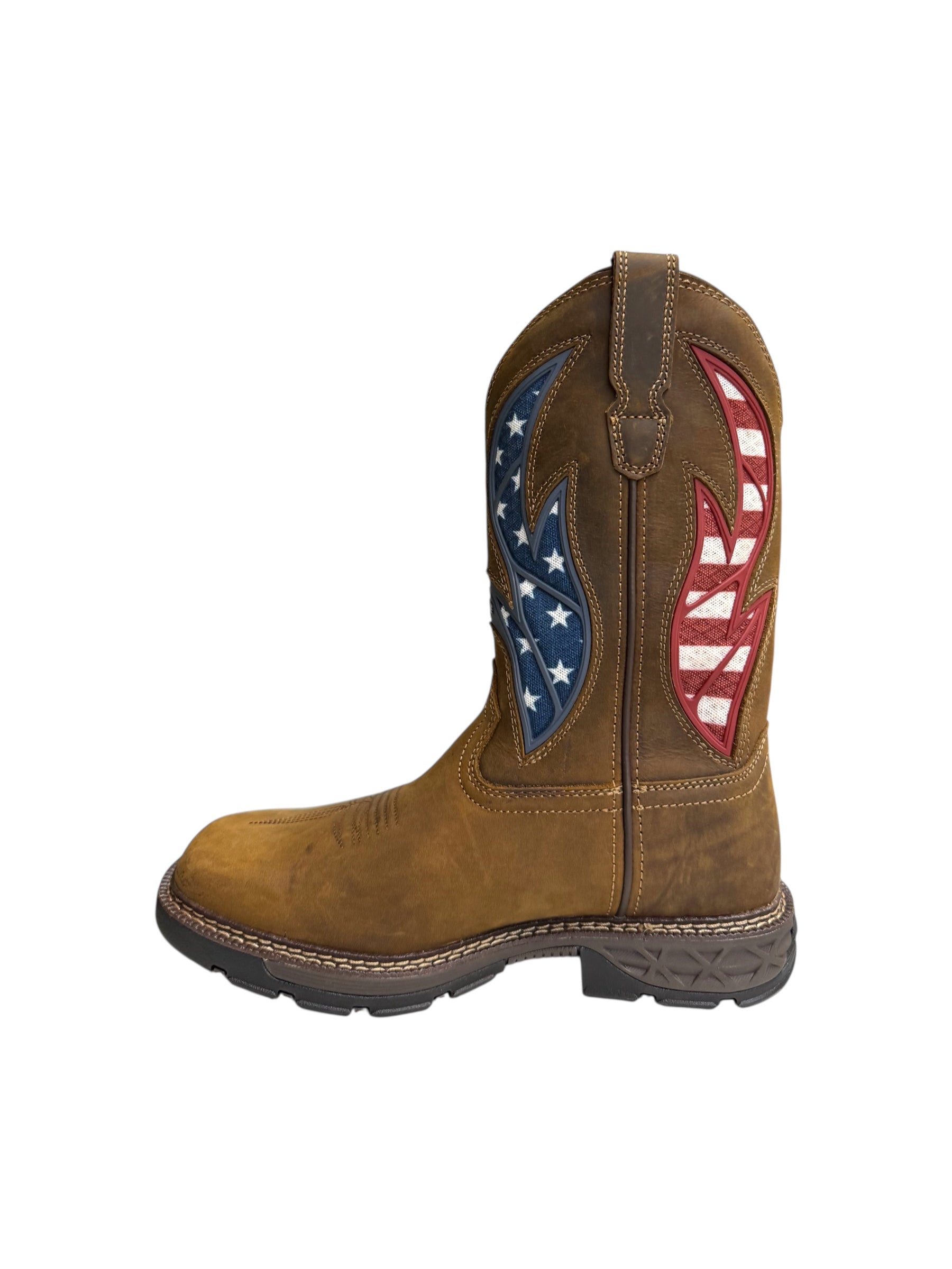 Georgia Pull Up CARBO-TEC FLX Patriotic USA Work Boot - GB00721