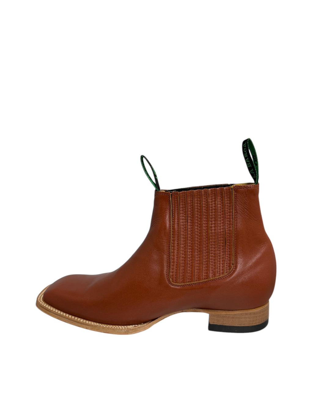 La Barca Square Toe Leather Cognac - 935