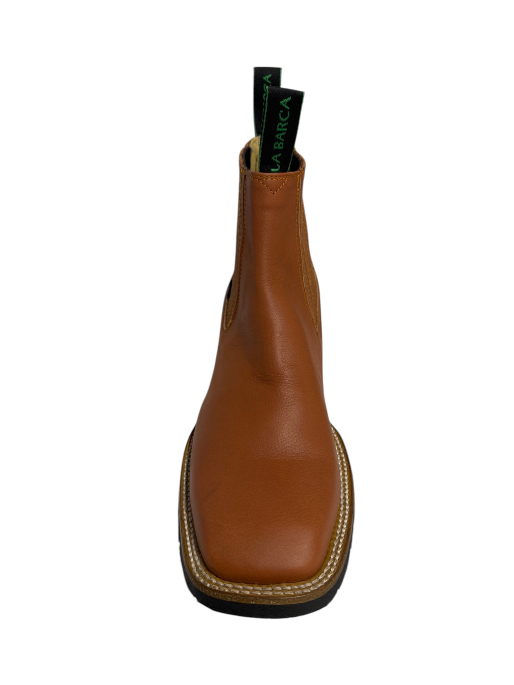 La Barca Square Toe Honey Oiled Leather Ankle Boot - 953